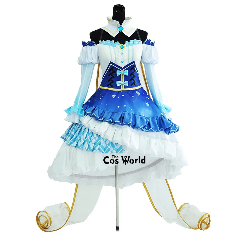 2019 Miku Prinzessin Schneekleid Uniform Outfits Anime Cosplay Kostüme 7