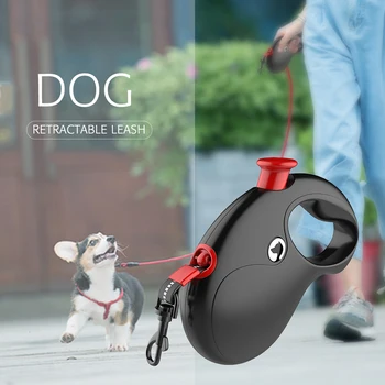 

Retractable Dog Leash Rope Anti-Slip Handle 196in Strong Tape Automatic Dog Belt for Small Medium Dog Outdoor Walking Exercise