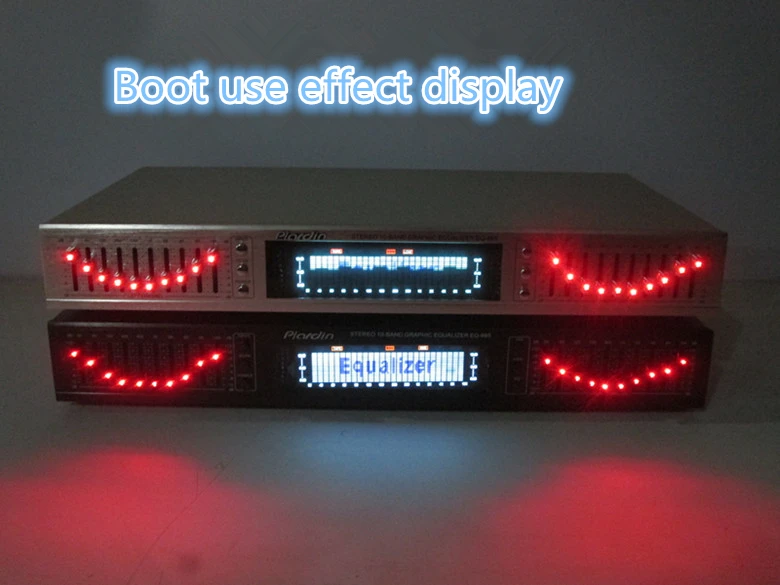 Égaliseur Hifi Eq665 Pour Maison, Double Bande 10, Stéréo, Réglage Des Basses Alto, Avec