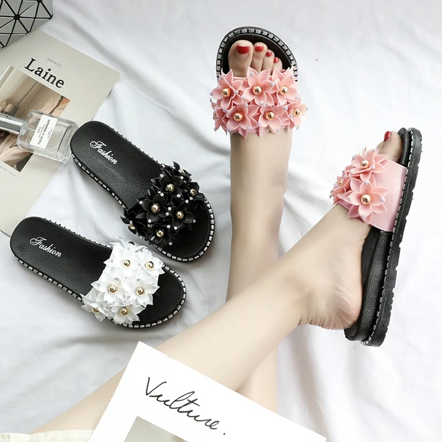 New Design Ladies Sandals Wholesale Slides Slippers Women Summer Fashion  EVA Insole Sandal Slipper with Glitter PU Upper - China Colorful Slides and  Lady House Slippers price | Made-in-China.com