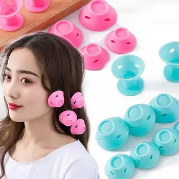 

10Pcs/Set Soft Rubber Magic Hair Care Rollers No Heat No Clip Silicone Hair Curler Styling Tool