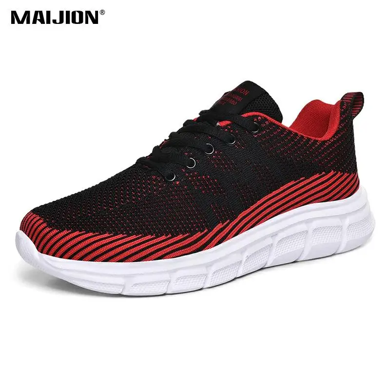 Светильник дышащая мужская спортивная обувь на шнуровке Обувь с сетчатым верхом