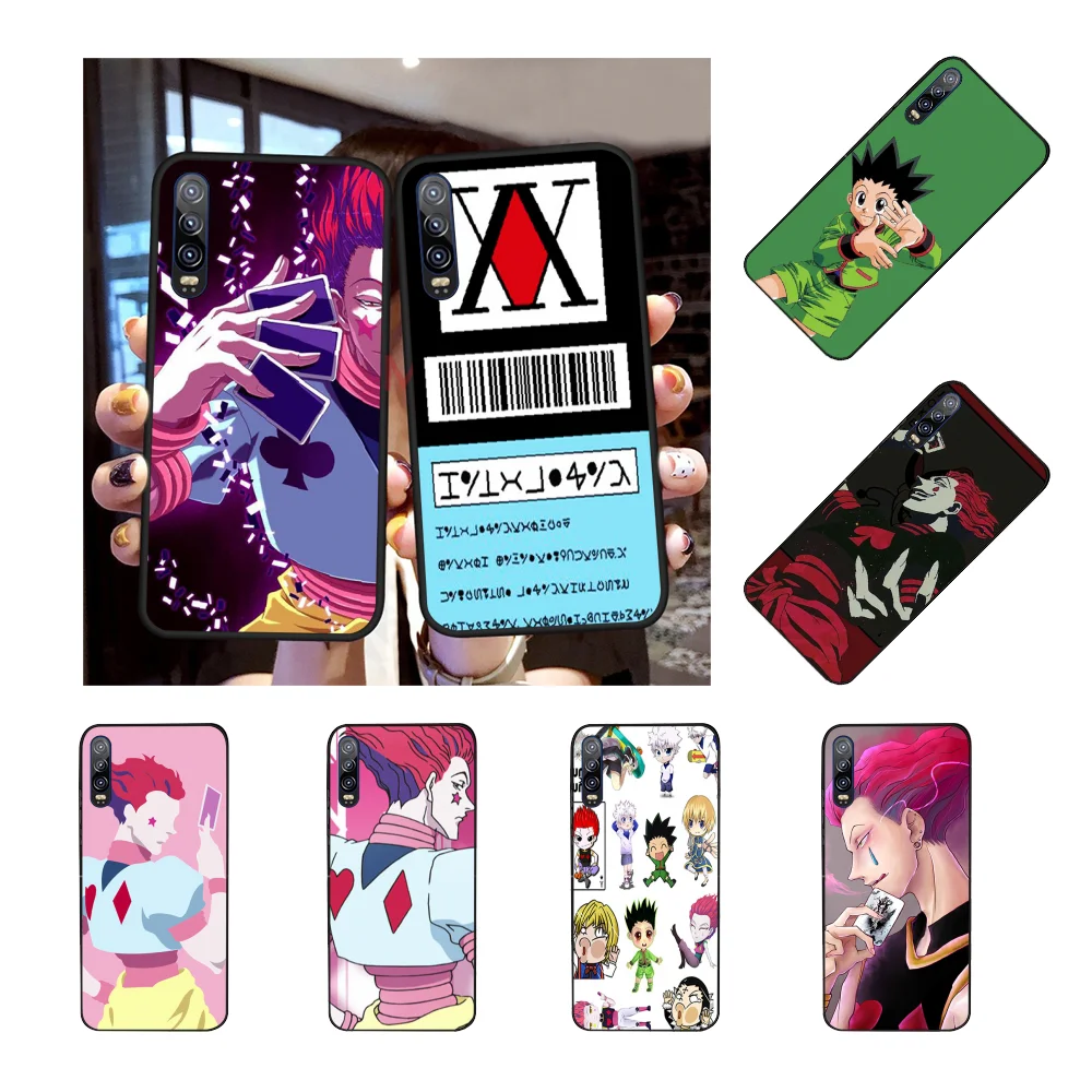 

NBDRUICAI Hunter x Hunters Cover Black Soft Shell Phone Case for Huawei P30 P20 P10 P9 P8 Mate 20 10 Pro Lite