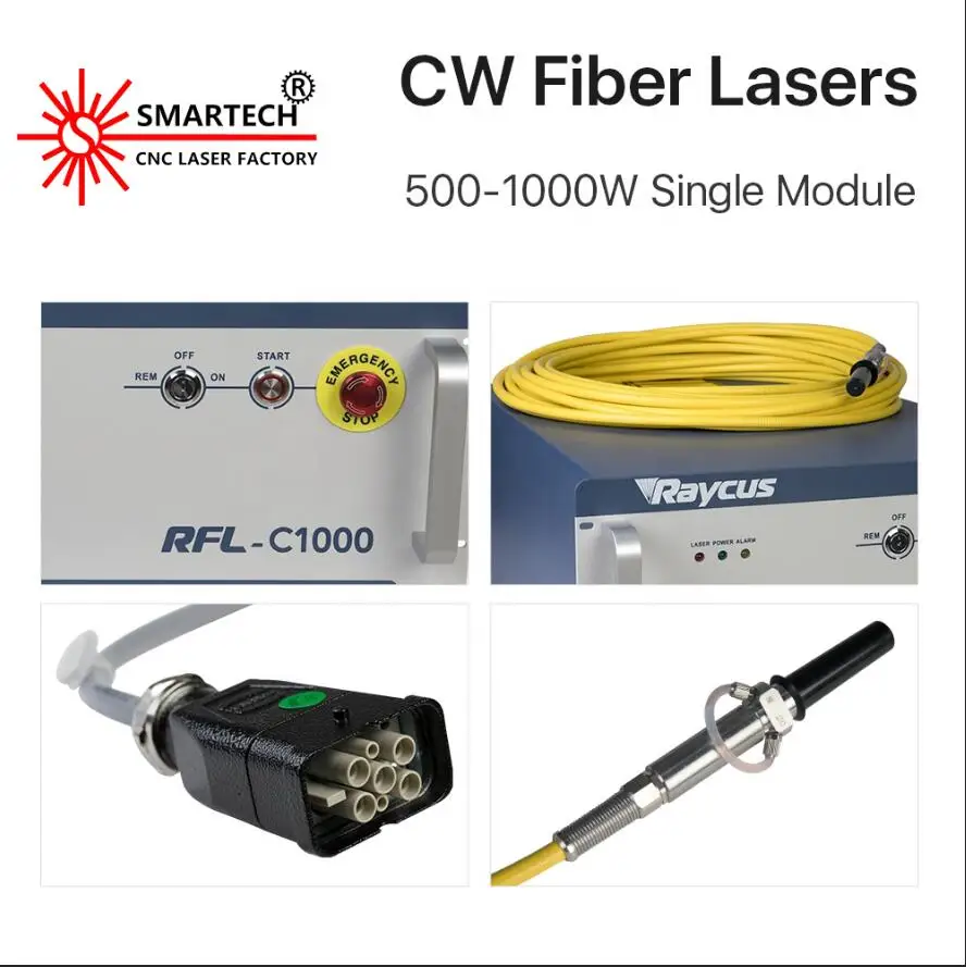 CL166 500 1000 Вт Raycus одиночный модуль CW волоконный лазерный источник|Запчасти для