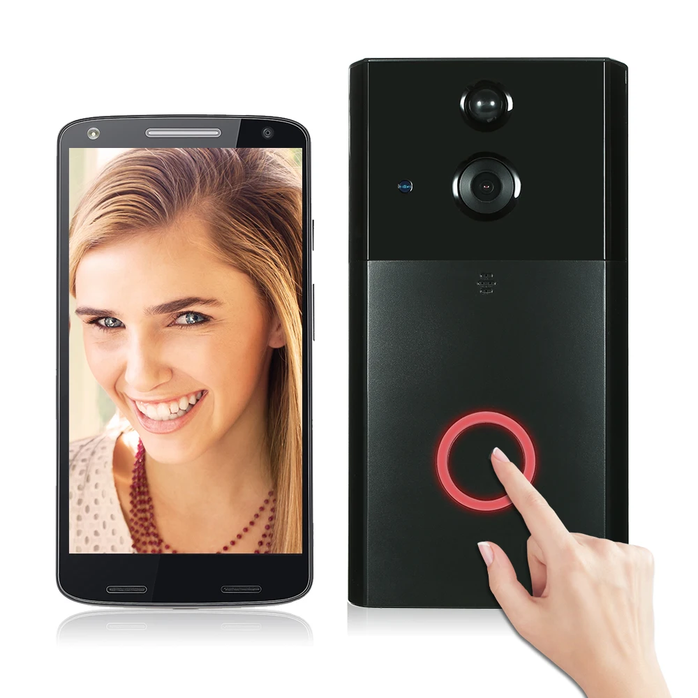 

HD 720P WiFi Visual Intercom Door Phone Wireless Video Doorbell Support Infrared Night View Phone APP Remote Control