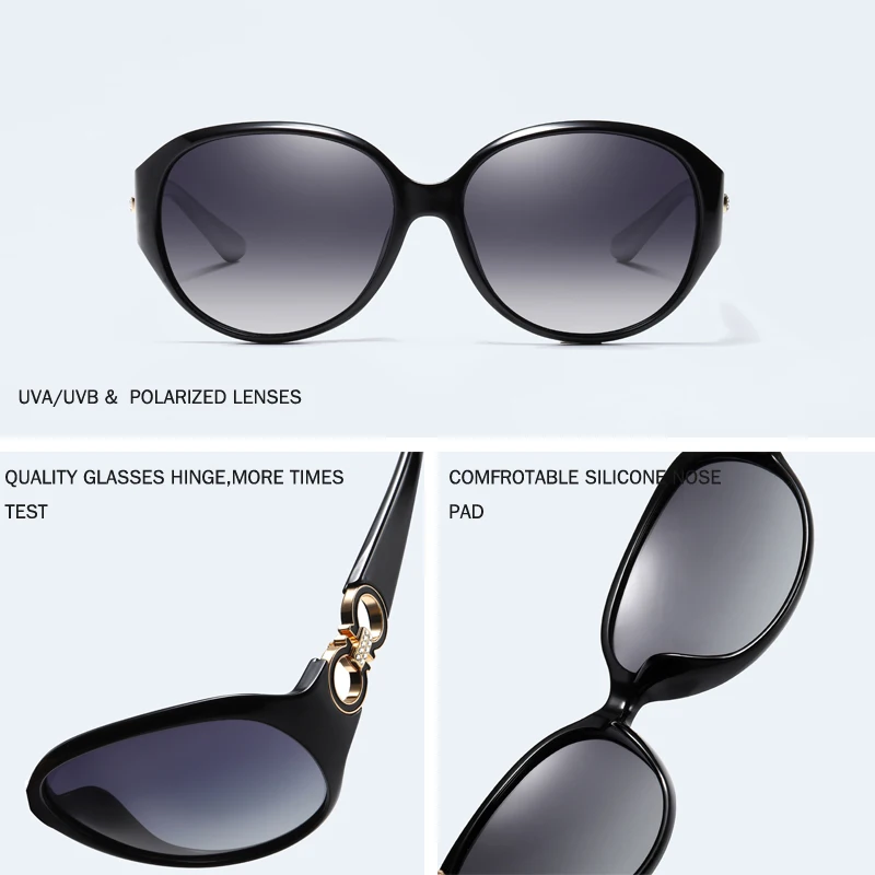 BENZEN поляризационные солнцезащитные очки для женщин, новинка, роскошные стразы, женские солнцезащитные очки, Ретро стиль, oculos feminino lentes de sol muj UV 400 6637