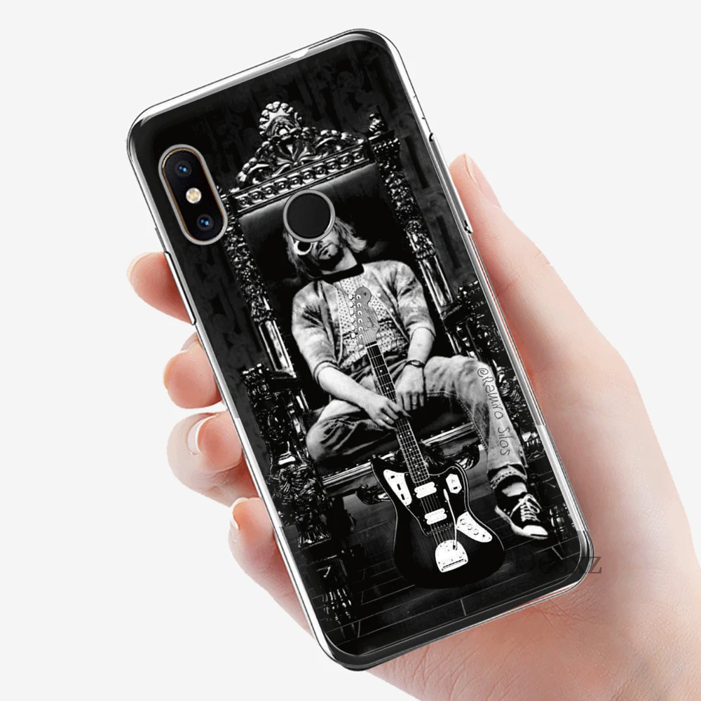 Чехол для мобильного телефона из ТПУ для Xiaomi Redmi Note 7 8 Pro 4 Note 4X5 5A 6 Cover Nirvana Kurt Cobain Shell - Цвет: 11