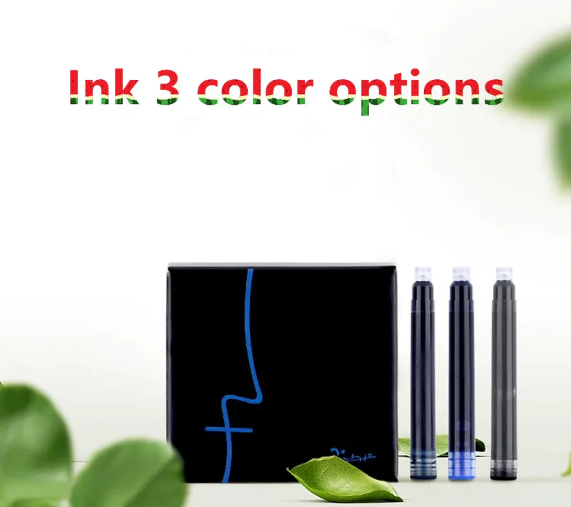 Pimio 509 Пикассо Европейский стандарт внутренний диаметр 2,8 мм чернильные картриджи заправка чернил черный 3 мл 5,2 см синий черный