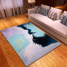 Домашний декор, ковры для гостиной, фланелевые мягкие прикроватные коврики для детской комнаты, игровой коврик, 3D цветной мраморный ковер, ковер для гостиной