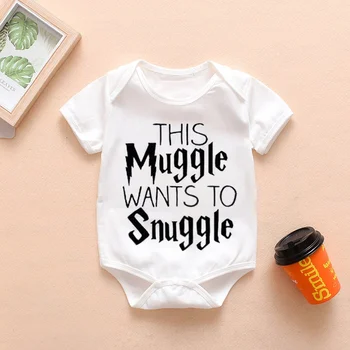 

summer baby clothes Newborn Toddler Baby Boys Girls Rompers Funny Letter Jumpsuit Infant Boys Girls Short Sleeve Clothing 6-18M