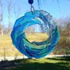 Fused Ocean Suncatcher Ornament Glass Wave Sun Acrylic Outdoor Indoor Ocean Catching Decoration Home Decor Children Gift #LR3 1