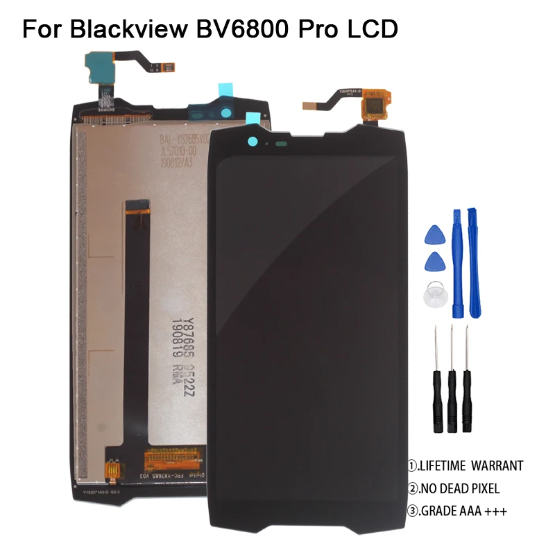 

Original For Blackview BV6800 Pro LCD Display Touch Screen Assembly Repair Parts For Blackview BV6800 Pro Screen LCD Display