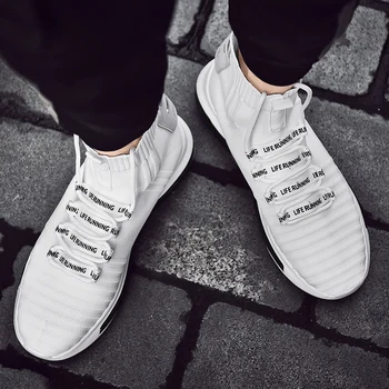 

Four seasons trend INS net red tide shoes two-color socks shoes old shoes outdoor sports non-slip wear men's casual shoes