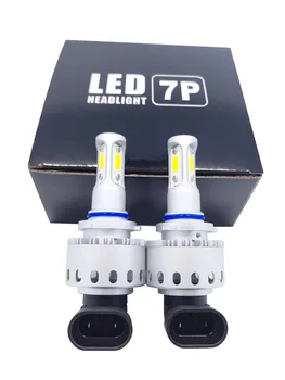 

Automobile headlight 7P headlight H7 H4 H11 three-sided luminous COB wireless integration new LED