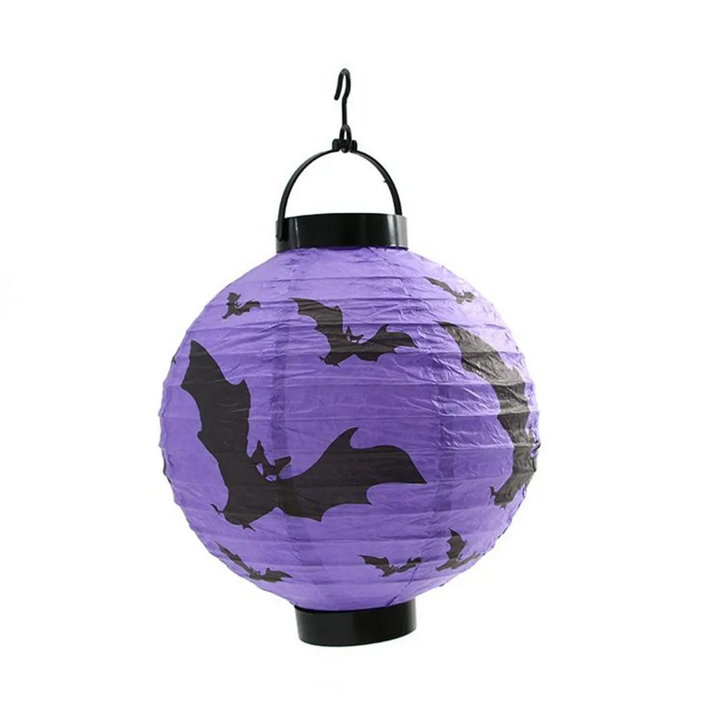 Halloween Decorations Glowing Paper Lanterns Decorative Props Halloween Paper Lanterns Lighting Halloween decoration home decor