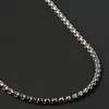 Simple Fashion Box Chains Necklace Men Titanium Steel Chain Necklace For Men Jewelry Gift ► Photo 3/5