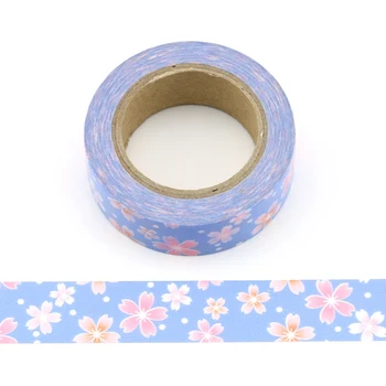 

10PCS/lot Decorative Valentines Washi Tapes Flowers for Planner Scrapbooking Bullet journal Adhesive Masking Tapes Wholesale