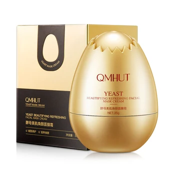 

35g Facial Mask Cream Eggs Face Mask Oil Control Shrink Pores Whitening Brighten Supple Nourish Mask Skin Care