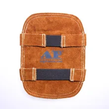 Защитные накладки для алюминиевых сварочных перчаток, кожаные рабочие перчатки с защитой от пламени