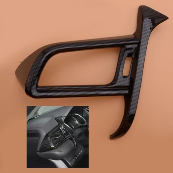 

ABS Car Carbon Fiber Style Interior Left Side Air Vent Outlet Cover Trim Frame Fit For Toyota Camry 2018 2019 2020