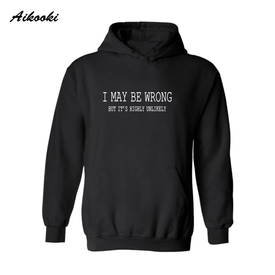 

Creative I MAY BE WRONG Popular Hoodies 2020 Mens Autumn Worm Fashion Band Boys Hoodies Sweatshirts Leisure Long Sleeve Coats