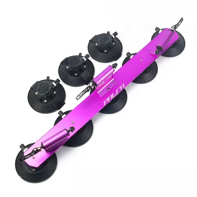 purple bike rack Велосипедная стойка для всасывания на крышу велосипеда Автомобильные стойки для переноски быстрая установка багажник на крышу для MTB Горный Дорожный велосипед аксессуар - Цвет: purple bike rack