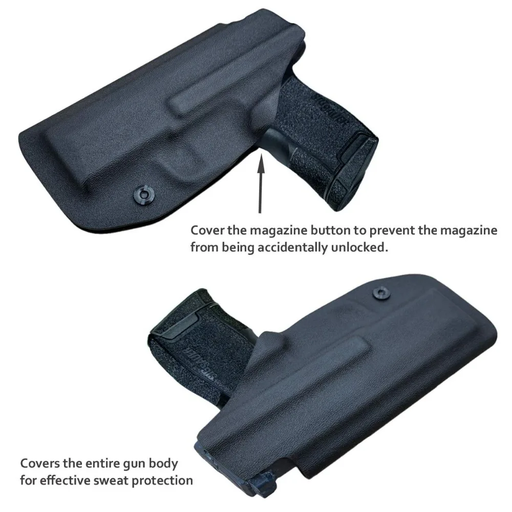 Coldre para Sig Kydex Holster Fits: Sauer P365 Escondido Carry-kydex Coldre 365 Acessórios Iwb Sig 17 IWB Kydex Holster Fits: sig sauer p365