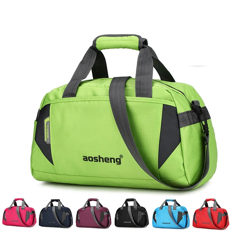 Bolsa de gimnasio de entrenamiento para hombre y mujer, bolsa de viaje ultraligera de nailon para Fitness, Yoga, bolso de viaje