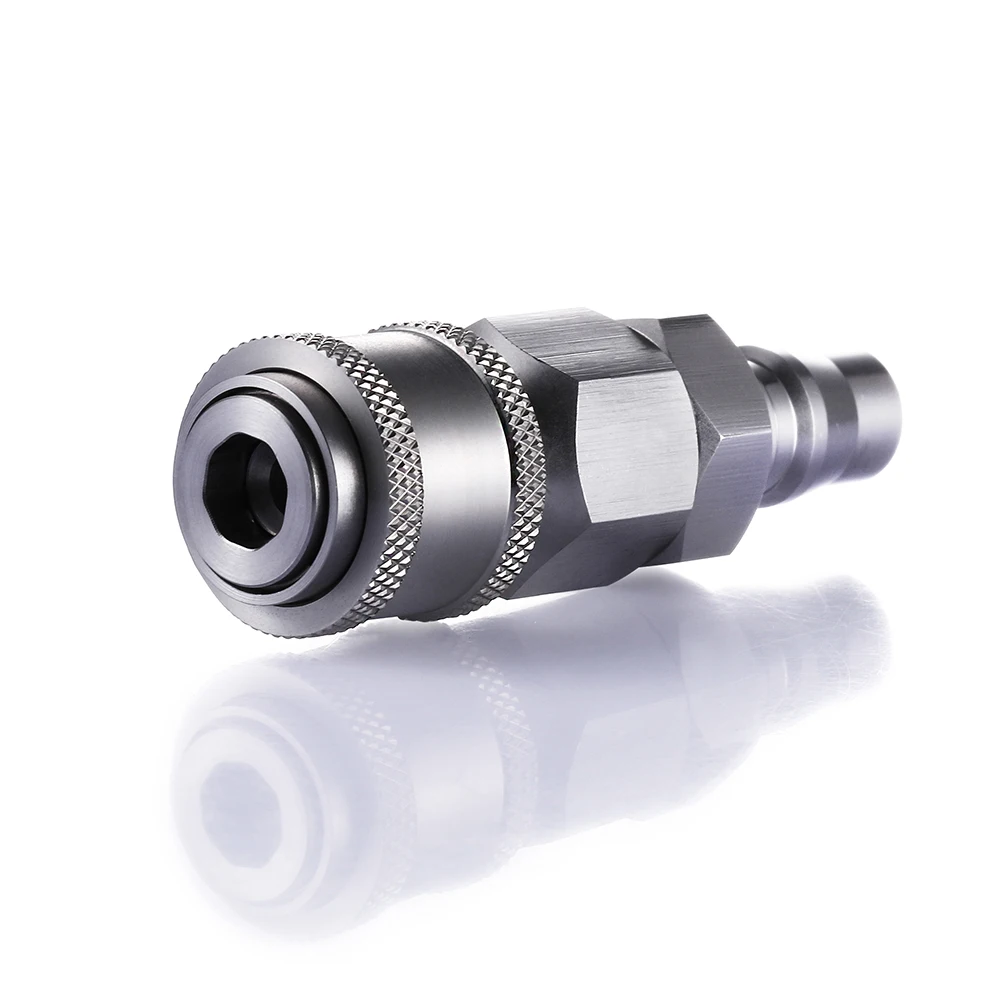 Hismith KlicLok System Adapter Convert to Quick Air Connector All-Metal Self-Lock Dildo Adapter Sex Machines Attachments
