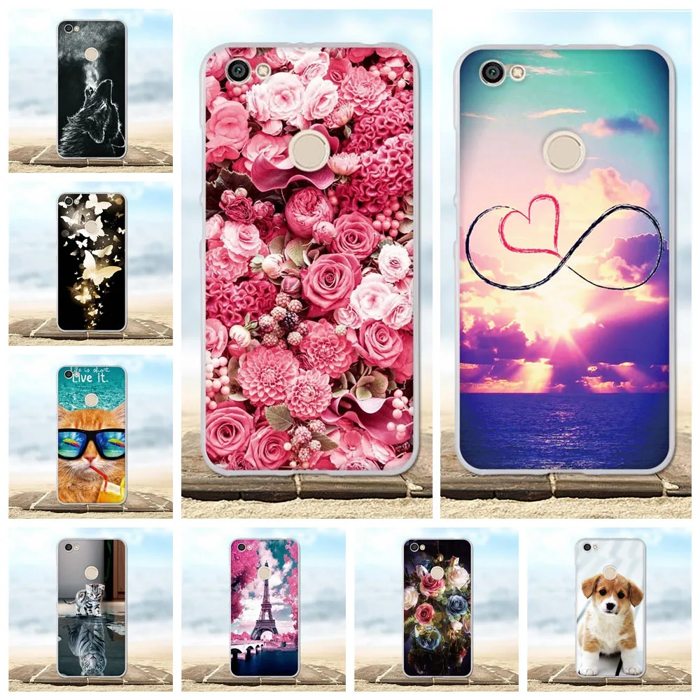 

For Xiaomi Redmi Note 5A Prime Case Cover Soft Silicone TPU For Redmi Note 5A Prime Cases 3D For Xiaomi Redmi Note 5A Prime Bags