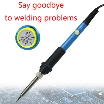 

220V 60W Adjustable Temperature Electric Soldering Iron Kit Multimeter Welding