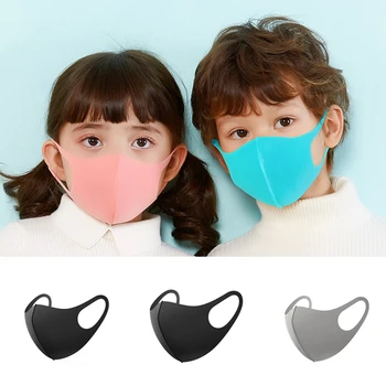 

3pcs Kids/Adult Outdoor Cycling Anti Dust Haze Sponge Mouth Face Cover Multifunctional Optional Size Style