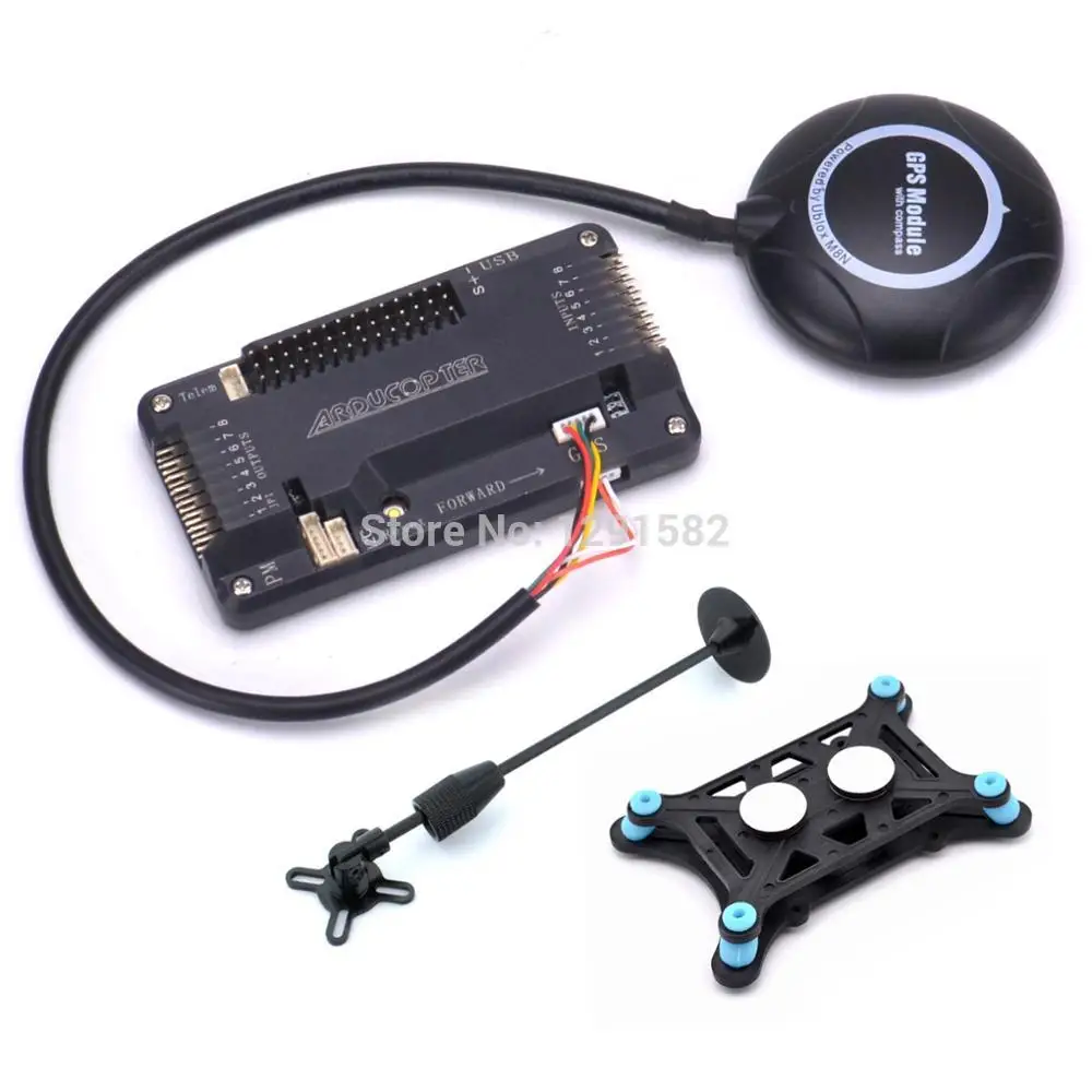 APM2.8 APM 2,8 ardupilot Контроллер полета M8N 7M gps встроенный компас для радиоуправляемого мультикоптера F450 S550