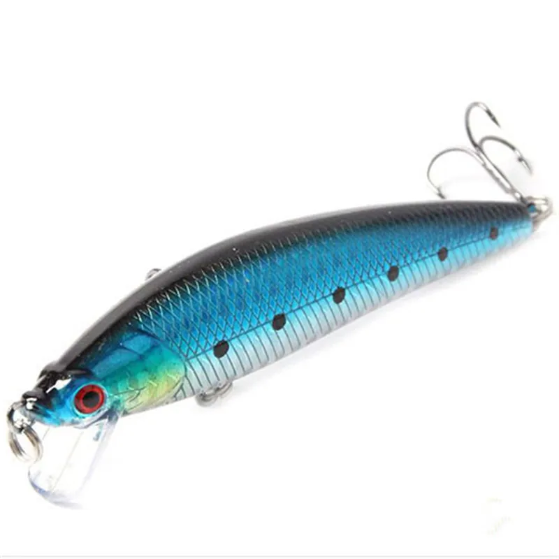 1pcs Fishing Lures 3D Eyes Floating Laser Hard Aritificial Wobblers Plastic Baits Pesca Isca 11cm 12g - Цвет: C