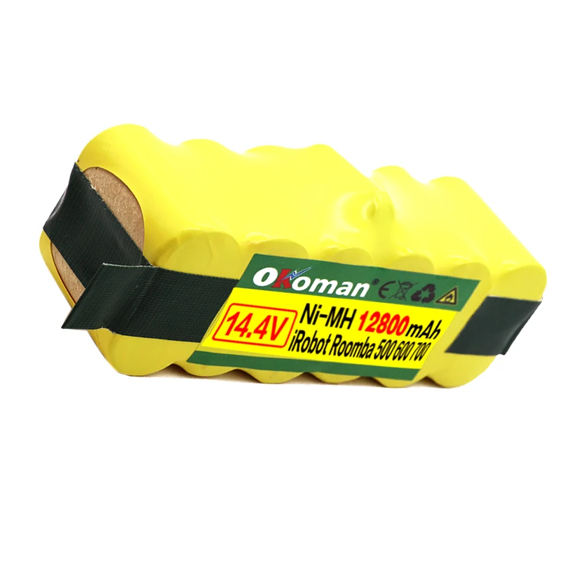 High Capacity 12000mAh 14.4V Battery For iRobot Roomba Vacuum Cleaner 500 530 540 550 620 600 650 700 780 790 870