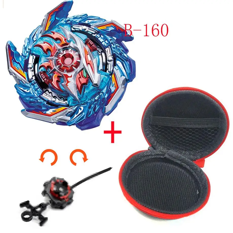Волчок Beyblade Burst B163 с лаунчером металлический сплав блейд бейблэйд Ахиллес Феникс