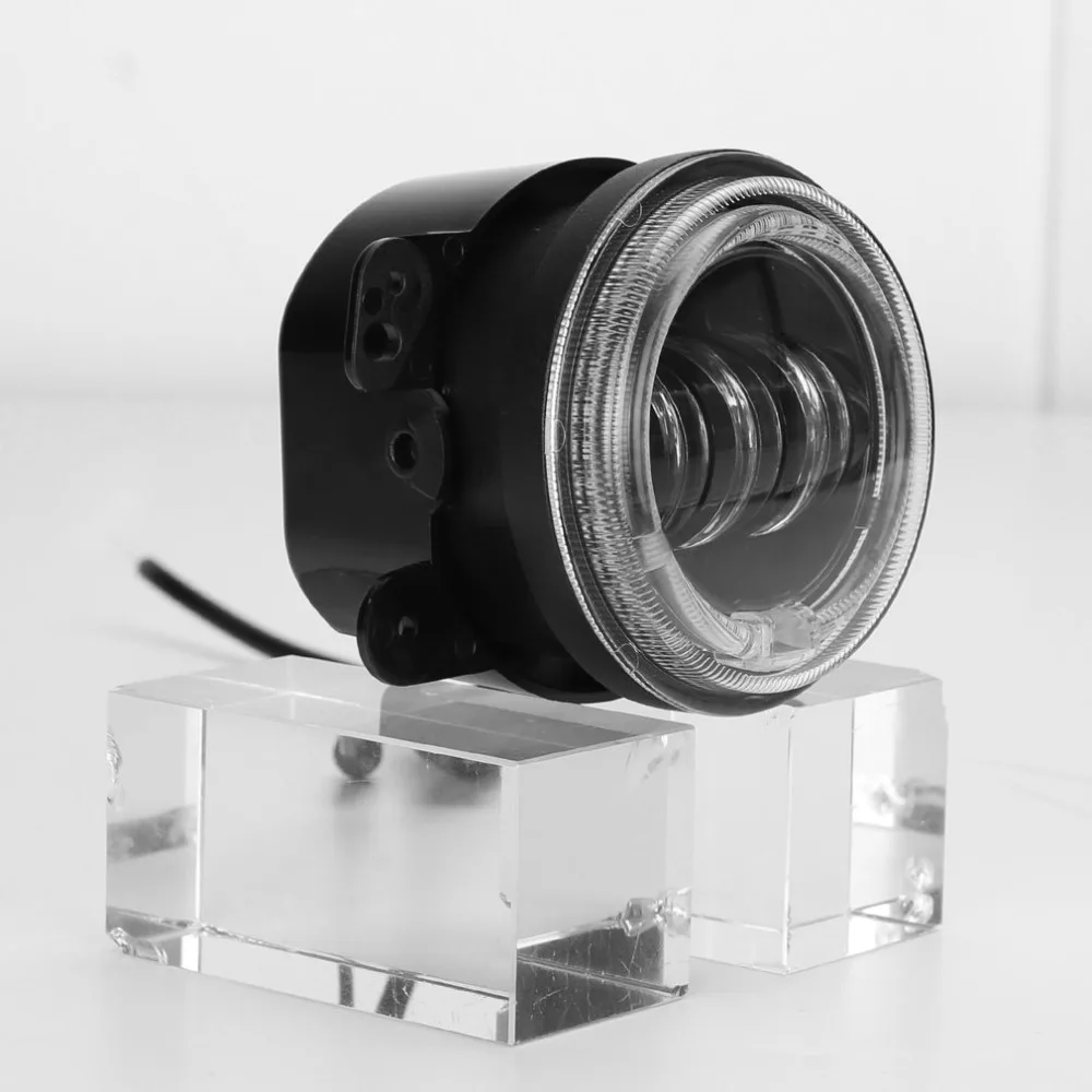 2шт 4-дюймовый RGB светодиодный противотуманный фонарь 30 вт фары дальнего света для Авто Bluetooth Управление светодиодный внедорожный модифицированный противотуманный фонарь для Jeep для Wrangler