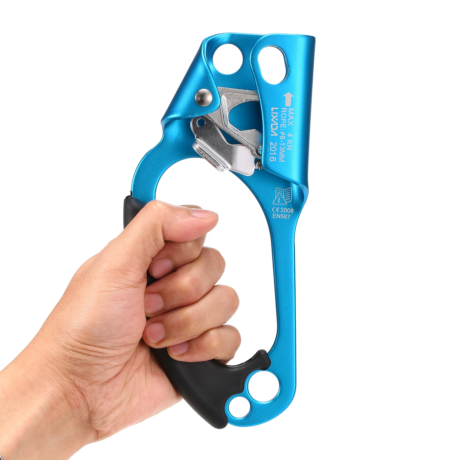 Lixada Climbing Ascender Hand Ascender Rope Clamp Climbing Ascender