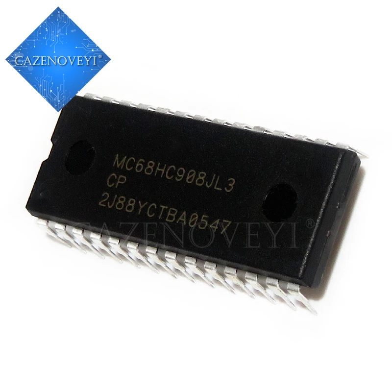 10 pçs/lote MC908JL3ECPE MC908JL3ECP MC68HC908JL3CP MC908JL3 DIP 28 Em ...