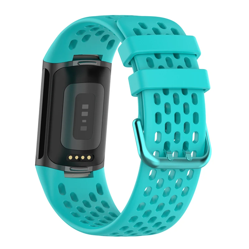 Breathable Sport Silicone Wristband Replacement Bracelet