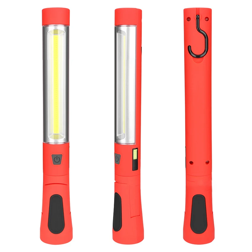 

1 Set COB+XPG LED Work Light Handheld Flashlights, Hanging Magnetic Emergency Lights Torch, USB Charging Car Inspection Lamps