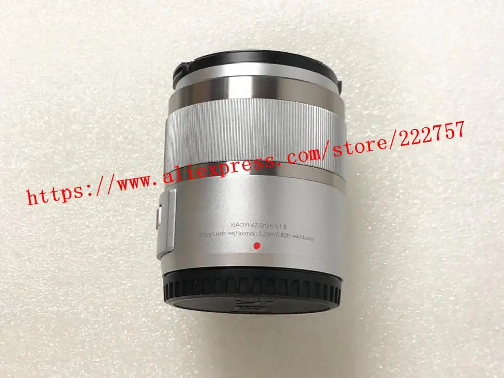 Новый 42 5 мм F1.8 объектив с фиксированным фокусным расстоянием для экшн камеры YI M1