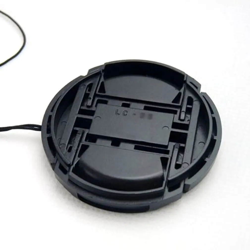 Professional Protective Lens Cap For Canon/Nikon/Pentax/Sony ABS Dust-proof Camera Lens Protector Cover With Anti-lost Rope