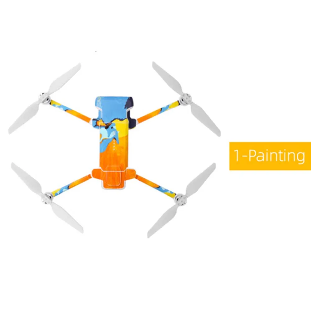 Painting JINSERTA ПВХ наклейки для Xiaomi FIMI X8 SE водонепроницаемые наклейки на Дрон для Xiaomi FIMI X8 SE защитная кожа для Xiaomi Drone - Цвет: Painting