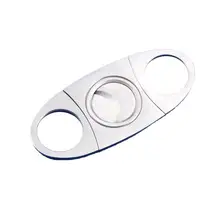 Сигарные резаки Нержавеющая сталь супер острый гильотина резак с двойными лезвиями идеально подходит для Robustos и Черчилль сигары