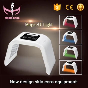 

LED light therapy machine 4-color Omega light facial treatment Improve the skin with CE