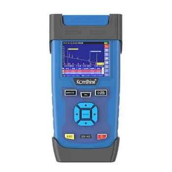 

FTTx Maintance SM Fiber Optic OTDR Komshine QX45 1310/1550nm 32/30dB built in 10mw VFL, Inspection Probe is Optional