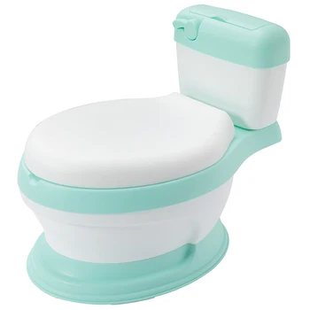 

Baby Potty Toilet Training Potty with Cushioned Seat Ring Baby Extra Large Toilet Comfortable Backrest Cartoon Cute Pot