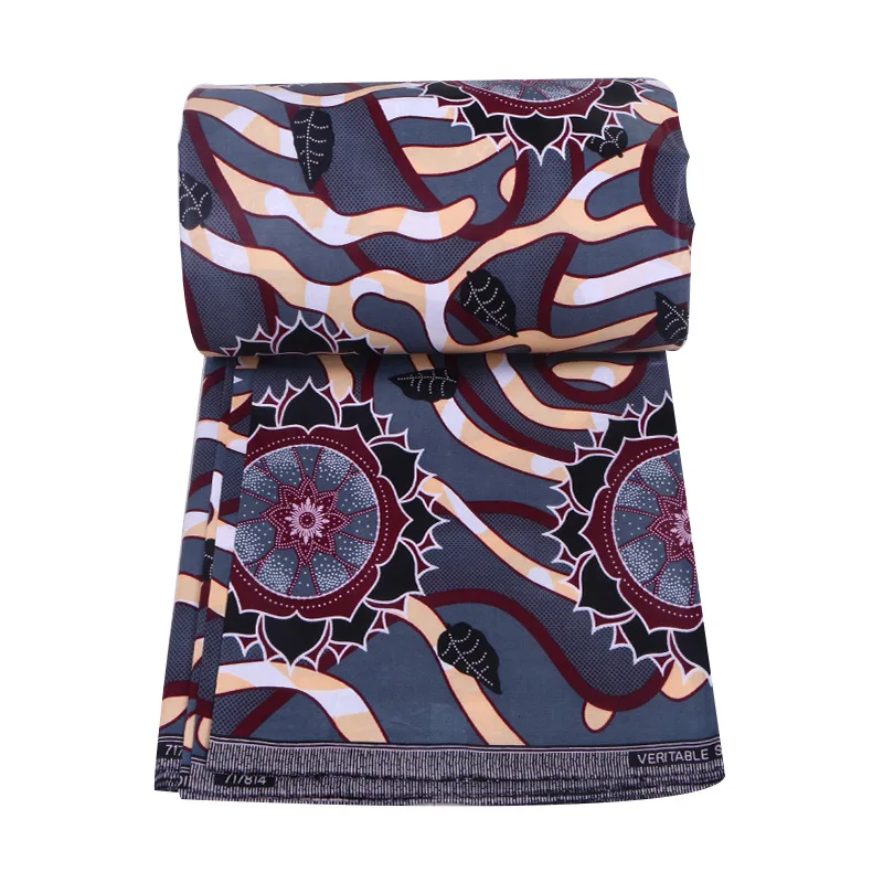 NEW Veritable Wax Guaranteed Real Dutch Wax 6yard/lot dutch High Quality African Ankara Fabric