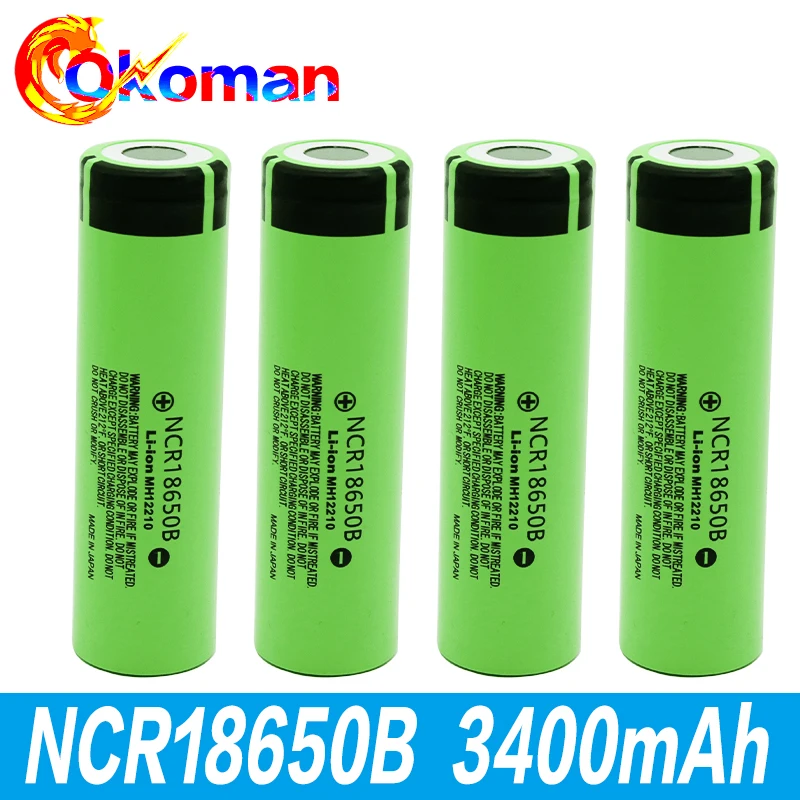 18650 батарея 3400mah 3 7 v литиевая для NCR18650B перезаряжаемые подходит Аккумуляторный